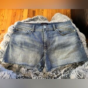 Lucky Brand Blue Distressed Jean Shorts -NWOT